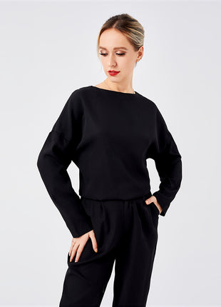 Sweater Two Piece Long Pants Set