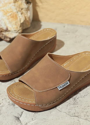 Wedge Slides Mule