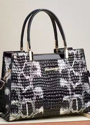 Korean Leather One-shoulder Large Bags