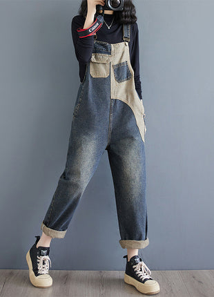 Autumn Loose Denim Overall