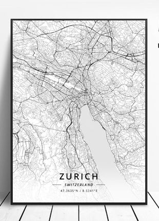 Switzerland - 60x80 cm