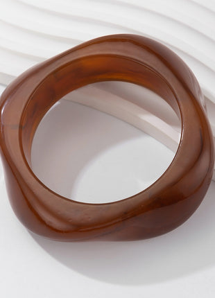 Acrylic Exaggerated Translucent Bracelet