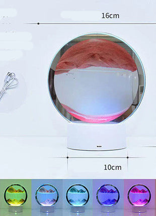 Creative 3D Quicksand Table Lamp