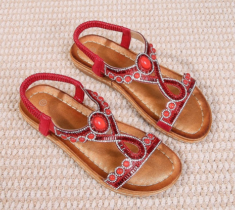 Frosted Bohemian Sandals