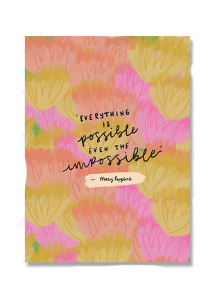 Floral Botanical Girls - 50x75 cm