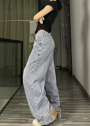 Straight Loose Wide-leg Bell-bottoms Jeans