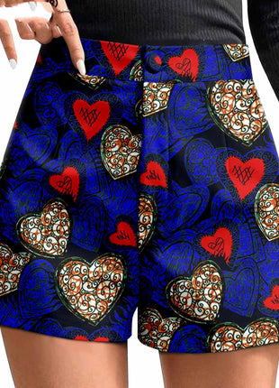 African Duplex Cotton Batik Shorts