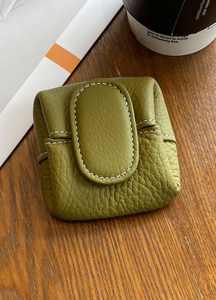 Cowhide Coin Purse & Key Case