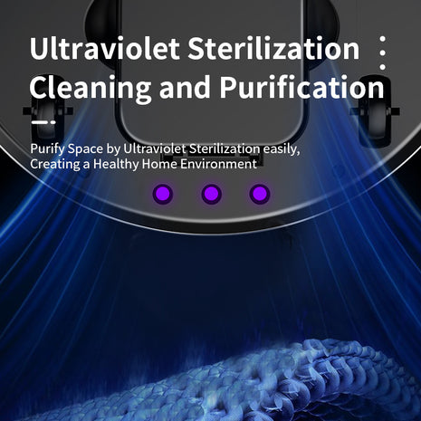 BOWAI™ 3-in-1 Smart Vacuum Cleaner – Sweep, Mop & Shine with Ultra-Thin Power