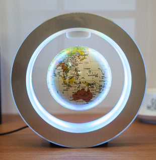 World Map LED Floating Magnetic Levitation Light