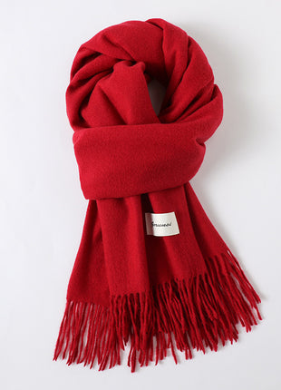 Tassel Cashmere Scarf