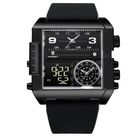 Fashion Double Display Electronic Quartz Watch