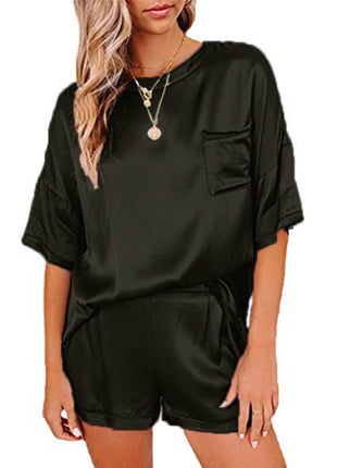 Short Sleeve Short Pants Pyjamas Set