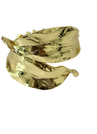 Thorns Metal Leaf Arm Hand Bracelet