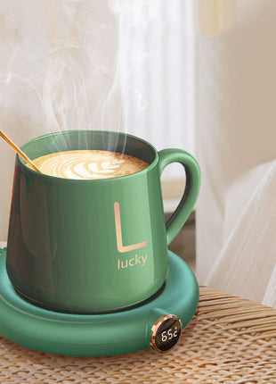 Smart Heating Coffee Mug Warmer Coaster with Constant Temperature Pad