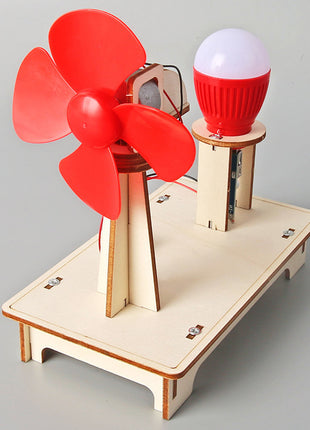 Scientific Experiment Wind Generator Manual Diy Material Package