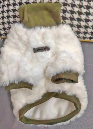 Warm Turtleneck Plush Coat