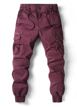 Skinny Multi-pocket Pants