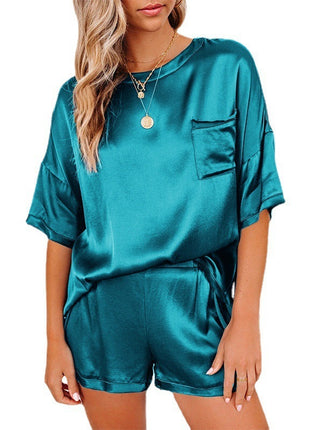 Short Sleeve Short Pants Pyjamas Set