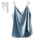 New Satin Pure Color All-matching Vest