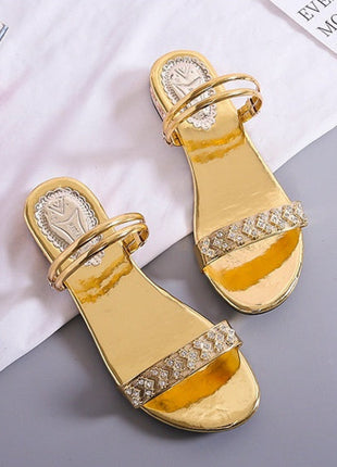 Korean Fairy Style Rhinestone Heels