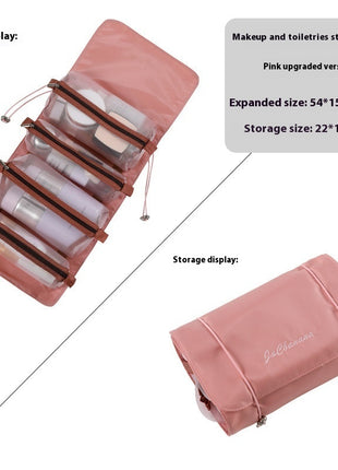 Split 4-in-1 Multi-Functional Travel Cosmetic Bag