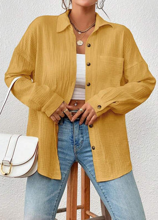 Autumn Drop Shoulder Blouse