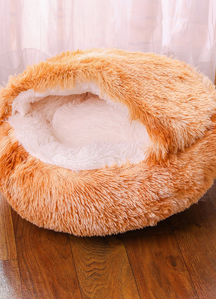 Pet House Warm Room Semi-surrounded Kennel Can't Be Broken