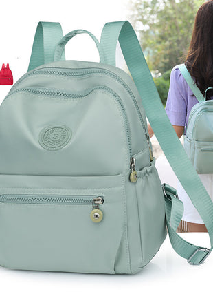 Nylon Oxford Korean Style Small Backpack