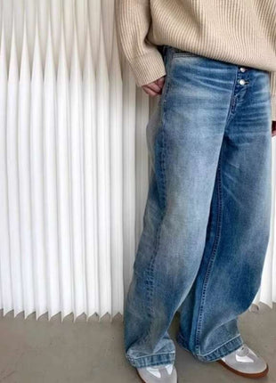 Retro Loose Casual Jeans