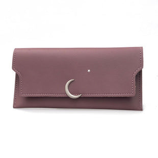 Star Moon Leather Wallet