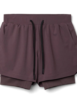 Running Double-layer Sports Shorts