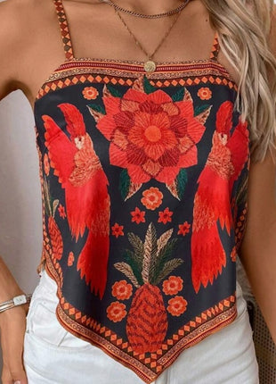 Printed Green Plant Positioning Top