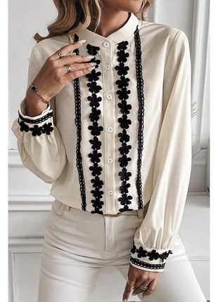 Single Row Multi-Buckle Long Sleeve Shirt