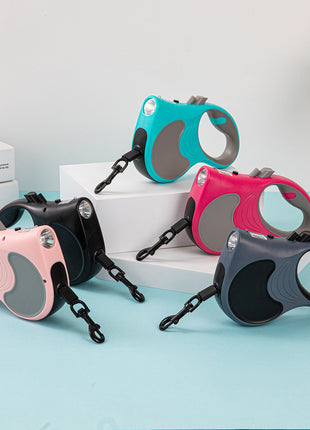 New Automatic Retractable Pet Leash with Light