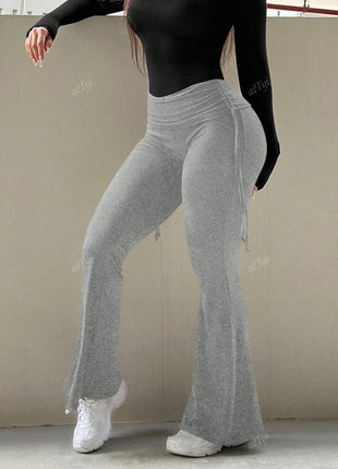 Flared Slimming and Versatile Sport Pants