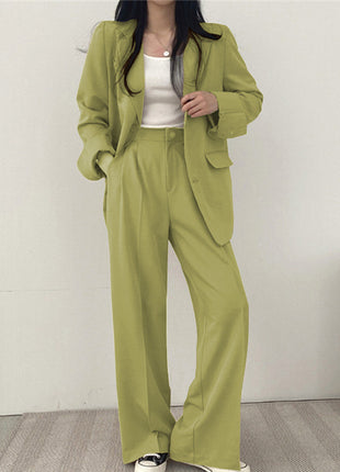 Korean Style Casual Suit Set