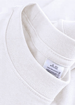 High Quality Pure Cotton Heavy Loose Bottoming Basic T-shirt