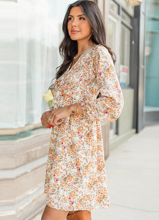 Vacation Style Flower Dress