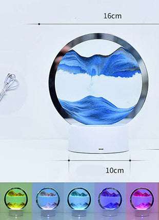 Creative 3D Quicksand Table Lamp