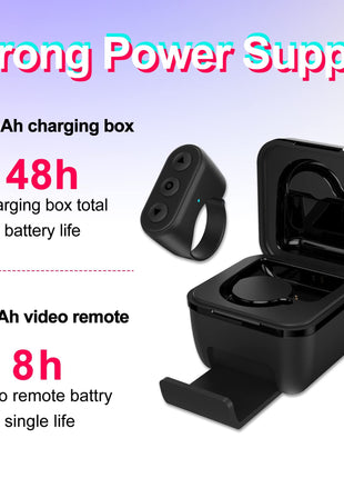 Bluetooth Fingertip Remote Control Ring