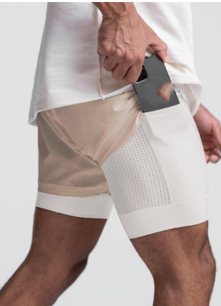 Running Double-layer Sports Shorts