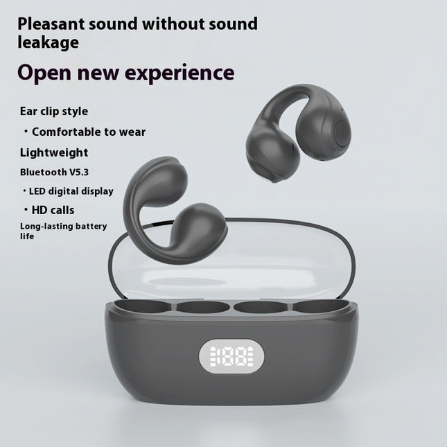 Large Power Clip-On Wireless Sports Earphones