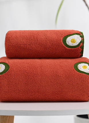 Coral Velvet Soft Absorbent Towels