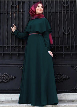 Elastic Sunshine Linen Plus Size Abaya