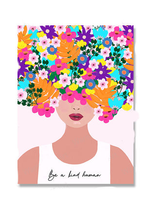 Floral Botanical Girls - 50x75 cm