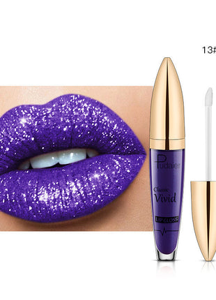 PUDAIER Lip Gloss Glitter Lipstick
