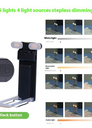 USB Rechargeable Book Clip Reading Lamp