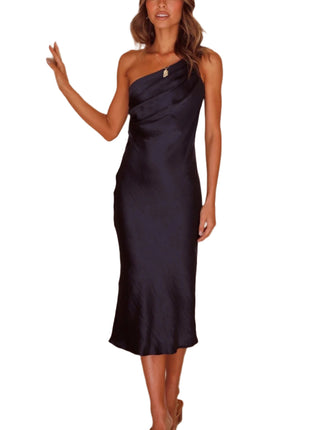 Back Lace Up Slim Fit Dress