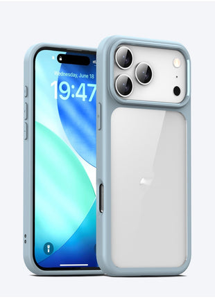 iPhone 17 Drop-proof Soft Edges Hard Shell Case